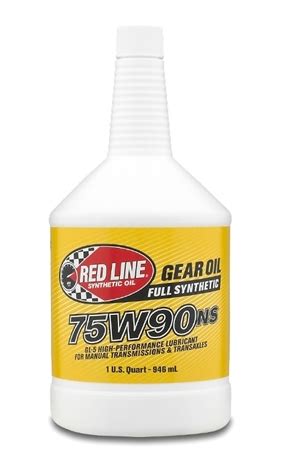 Red Line Synthetic Oil W Ns Gl Gear Oil