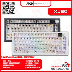 Promo MECHANICAL KEYBOARD AJAZZ AK820 GTS PRO 75 OLED GASKET