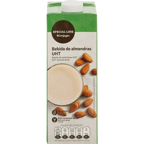 Bebida De Almendras Sin Gluten Y Sin Lactosa Envase L Special Line