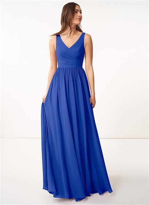 Royal Blue Azazie Keyla Bridesmaid Dresses Azazie