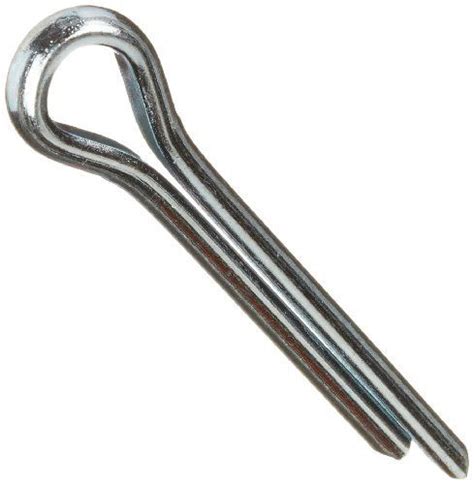 Steel Cotter Pin Zinc Plated Finish Meets ASME B18 8 1 3 16 Diameter