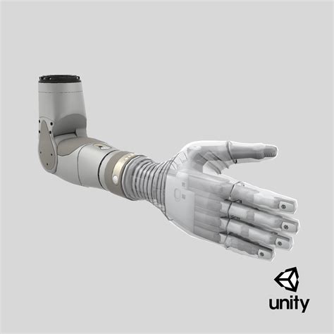 Deka Bionic Arm With Elbow 3D Model 59 3ds Blend C4d Fbx Max