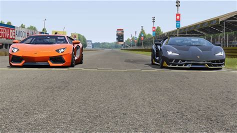 Lamborghini Aventador LP700 4 Vs Lamborghini Centenario At Monza Full