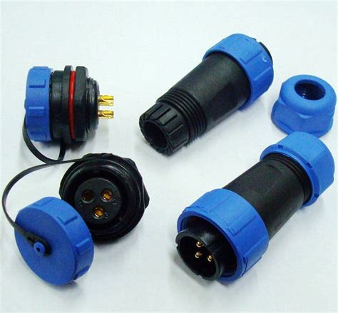 3 Way Waterproof Electrical Connectors