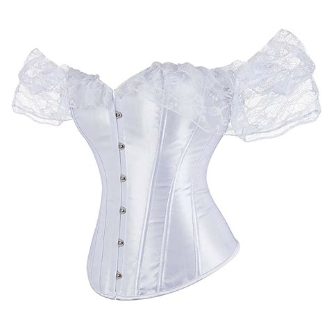 Sbyojlpb Womens Shapewear Corsets For Women Overbust Corset Bustier Lingerie Top Gothic Bandage