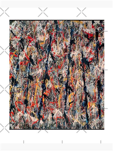 Jackson Pollock Blue Poles Poster For Sale By Vintageartfine