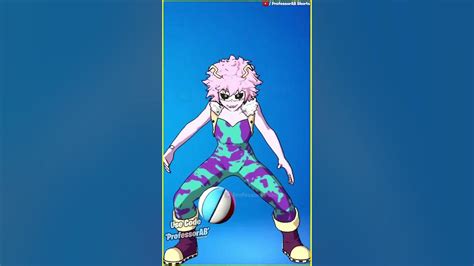 Fortnite Baller Emote With Mina Ashido Skin Thicc 🍑😘😜😍 Youtube