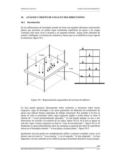 Losas Aligeradas En Dos Direcciones Ivan Calderon UDocz
