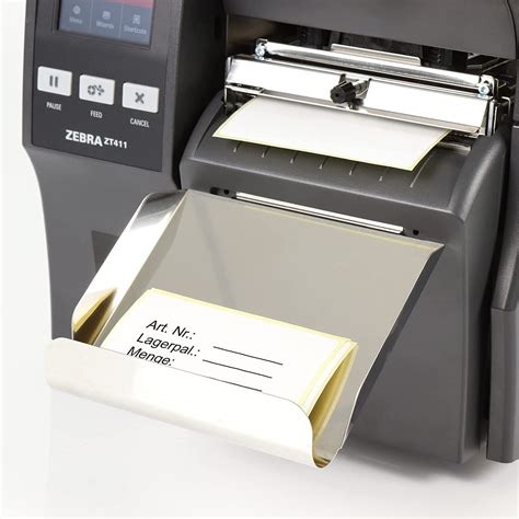 Refurbished Zebra Zt411 Thermal Label Printer Prints Metal Rfid Tags