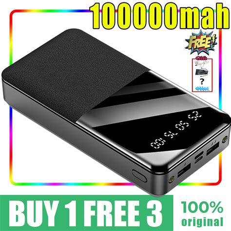 Mah Original Powerbank Smart Matching Power Bank High Capacity