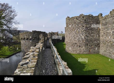 Beaumaris Castle Beaumaris Anglesey Wales Stock Photo Alamy