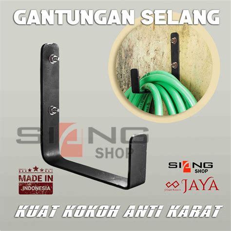 Jual Gantungan Selang Air Serbaguna Besi Dinding Gulungan Selang Air