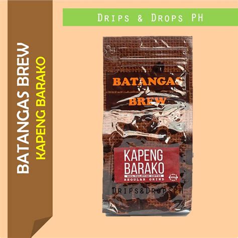 COD BATANGAS BREW Kapeng Barako Original Blend Regular Grind Lazada PH