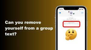 How To Remove Yourself From A Group Text On Android Iphone