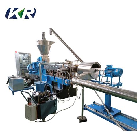 Pbt Mdpe Filler Masterbatch Plastic Compounding Pelletizing Machine