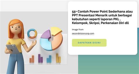 55+ Contoh Powerpoint Sederhana atau PPT Presentasi Menarik