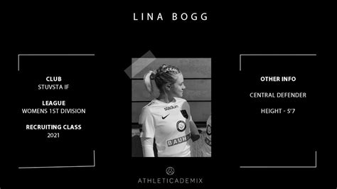 Athleticademix Lina Bogg Fall Committed To North Park Youtube