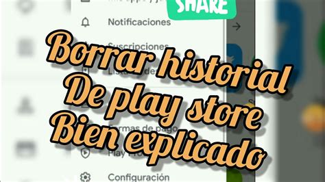 Como Borrar Historial De Play Store Qui N No Sabe Eso Youtube