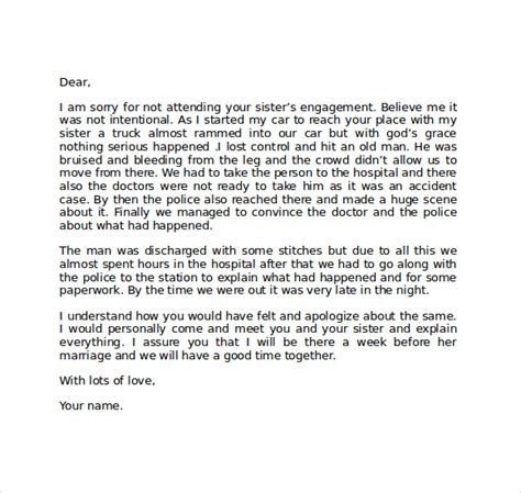 Apology Letter To Your Best Friend For Your Needs Letter Template