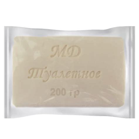 Туалетное мыло "Мыловар" Банное в прозрачной упаковке 200 гр. | Бытовая ...