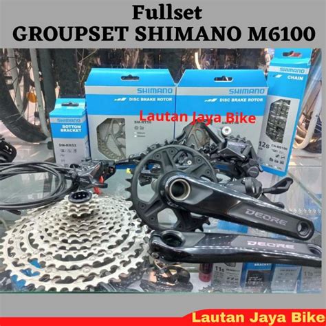 Jual Groupset Shimano Deore M6100 12 Speed Di Seller Lautan Jaya Bike