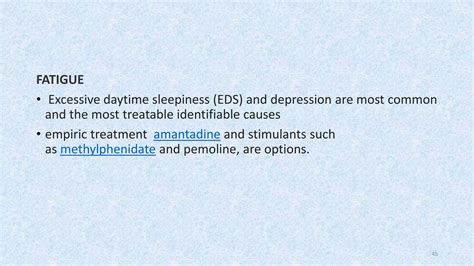 Medical Therapy Of Parkinsons Disease Pptx