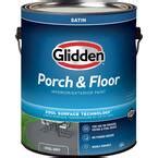 Glidden Porch And Floor 1 Gal Steel Grey Satin Interior Exterior Porch