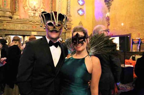 Akron Civic Theatre Hosts Elegant Masquerade Ball Coolcleveland