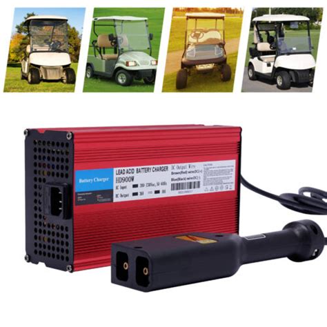 36v Ezgo Powerwise 36 Volt 18 Amp Ez Go Txt Golf Cart Battery Charger D Style Ebay