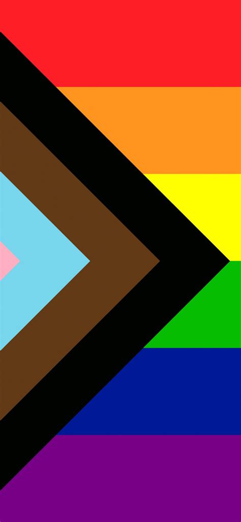 Pride flag Wallpaper 4K, Minimalist, LGBTQ, Rainbow