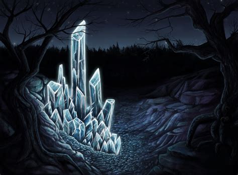 Crystal Landscape By Brittanyzerkle On Deviantart