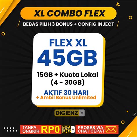 Jual Kuota Xl Xtra Combo Flex Murah Shopee Indonesia