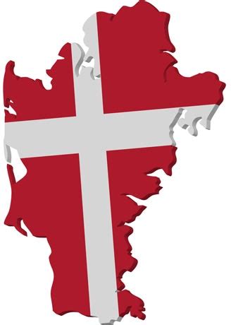 Denmark Vector Map