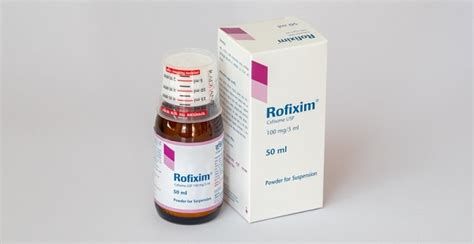 Rofixim Powder For Suspension 100 Mg 5 Ml 50ml Bottle Pcs Lifesaver