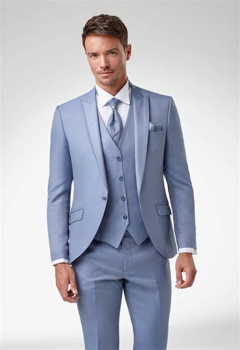 Costume De Mariage Pi Ces Coordonn Es Bleu Ciel Caralys Nice Paca