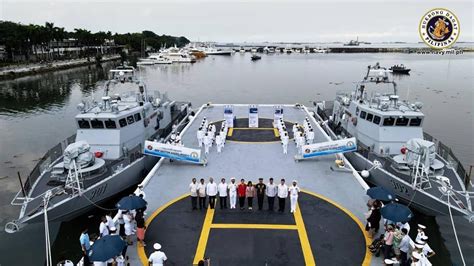 Philippine Navy Christens Two Brand New Israeli Patrol Boats