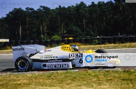 Keke Rosberg Williams Fw B Honda German Gp Motorsport Images