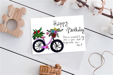 Happy Birthday Card With Message. Greeting Card With Quote. - Etsy