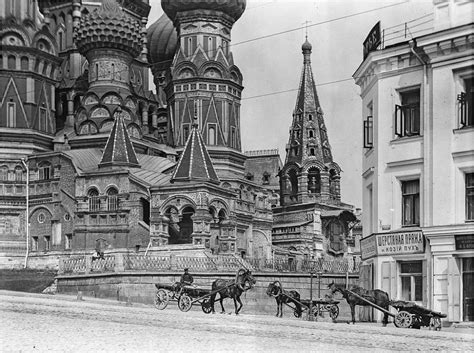 Vintage Photos Of Moscow In The Past 19th Century Monovisions