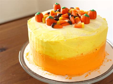 Candy Corn Layer Cake Marshmallows And Margaritas