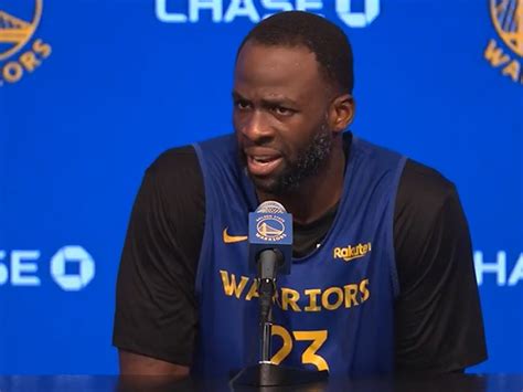 Draymond Green Working To Remove 'Antics' In Return From Suspension