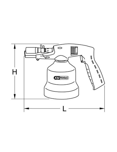 Chalumeau Propane Avec Piezo Corps M Tallique