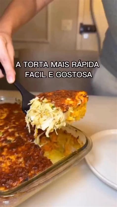 Torta de frango sem trigo Saudável e deliciosa Vídeo em 2024