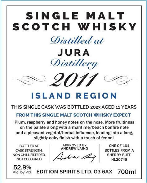 Isle Of Jura Ed Ratings And Reviews Whiskybase