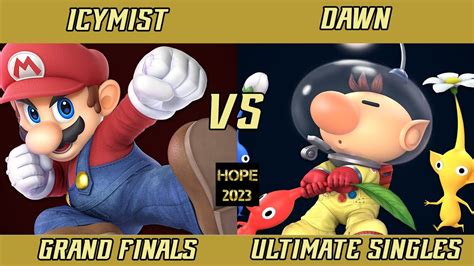 Hope 2023 Grand Finals IcyMist Mario Samus Vs Dawn Olimar