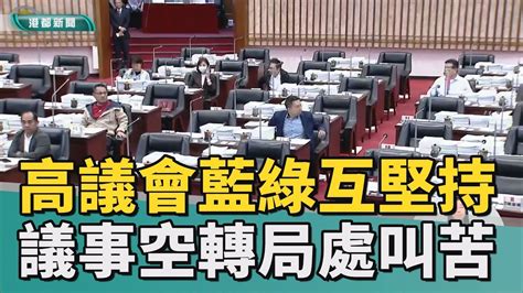 高市議會焦點話題 黨團協商無共識 高市議會人數清點再度流會 Youtube