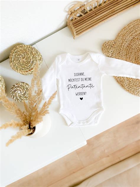 Baby Body Personalisiert Patentante Patenonkel Baby Body Originelle