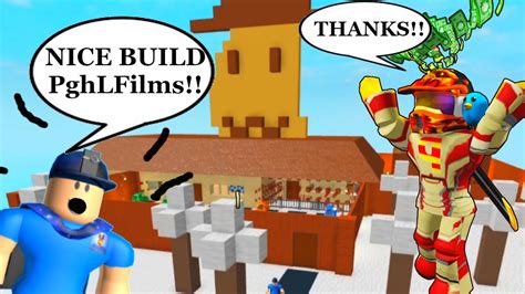 Another Pghlfilms Exclusive Access To His Roblox Mr P S House Build