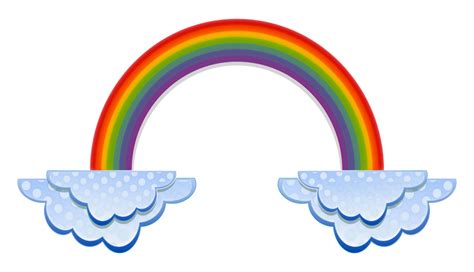 Cute Rainbow Clipart Free Download On Clipartmag