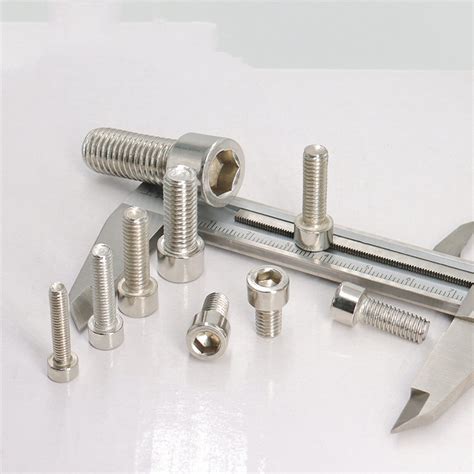 201 Stainless Steel Allen Hex Socket Bolt Cap Head Screw M3 M4 M5 M6 M8 M10 M12 Ebay